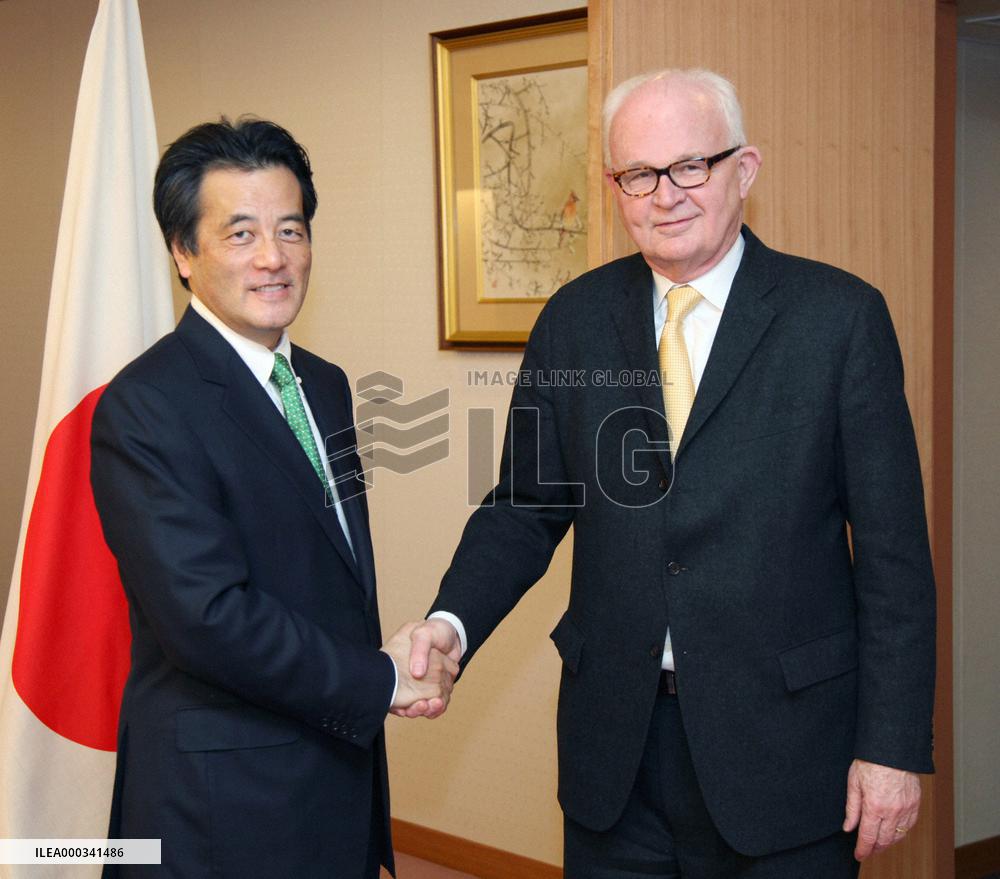Okada, Bosworth agree to resume N. Korea nuke talks
