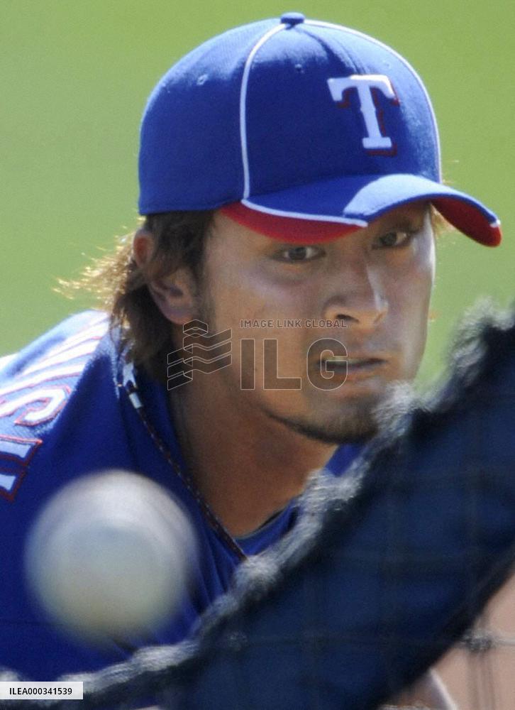 Darvish in spring training