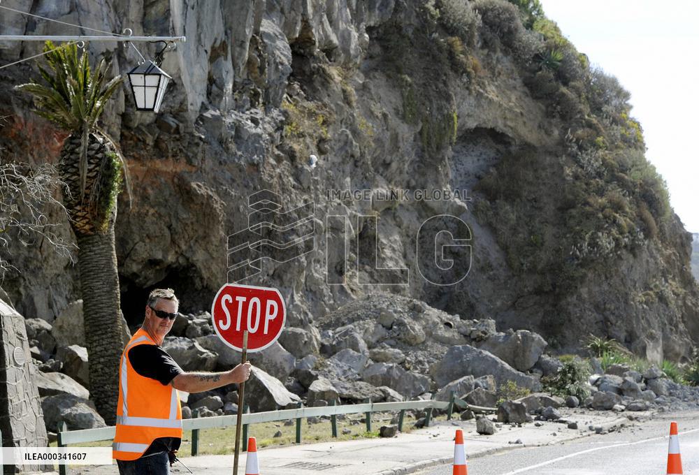 Aftermath of N.Z. earhtquake