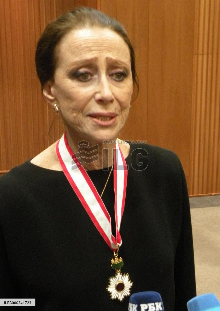 Russian ballerina Plisetskaya
