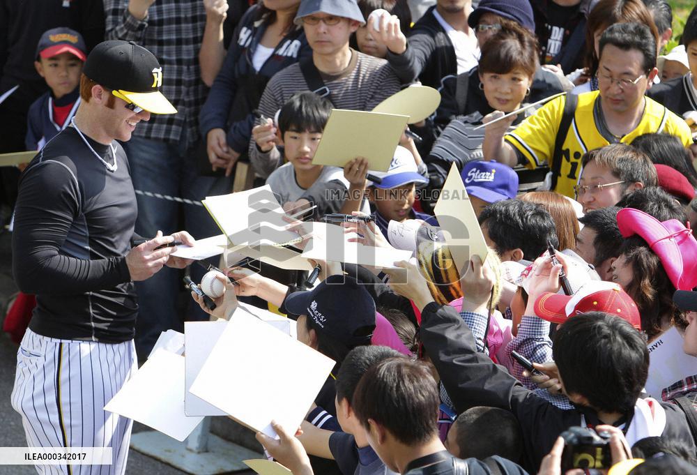 Baseball spring camp