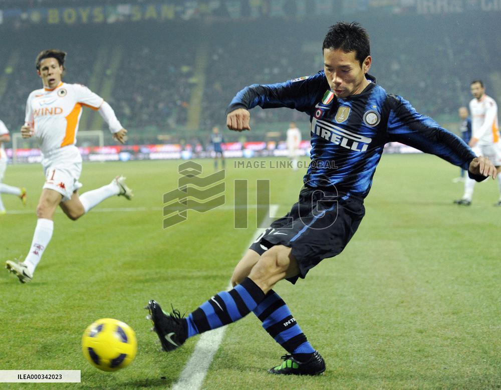 Inter Milan's Nagatomo debuts