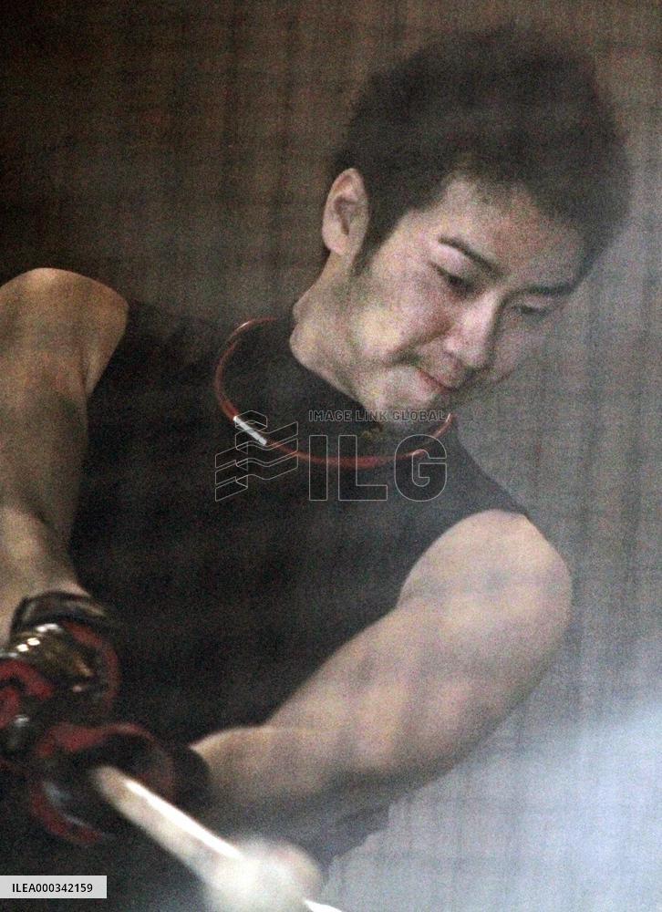 Nishioka joins Twins training camp