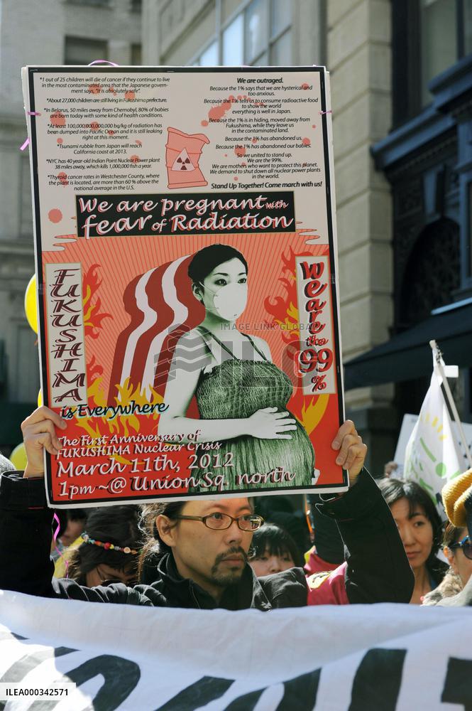 Antinuclear protest in U.S.