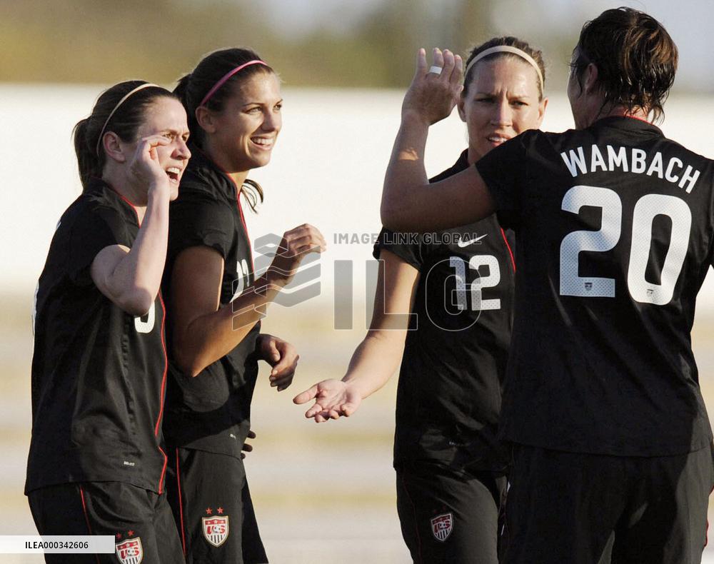 U.S. beat Denmark in women's soccer