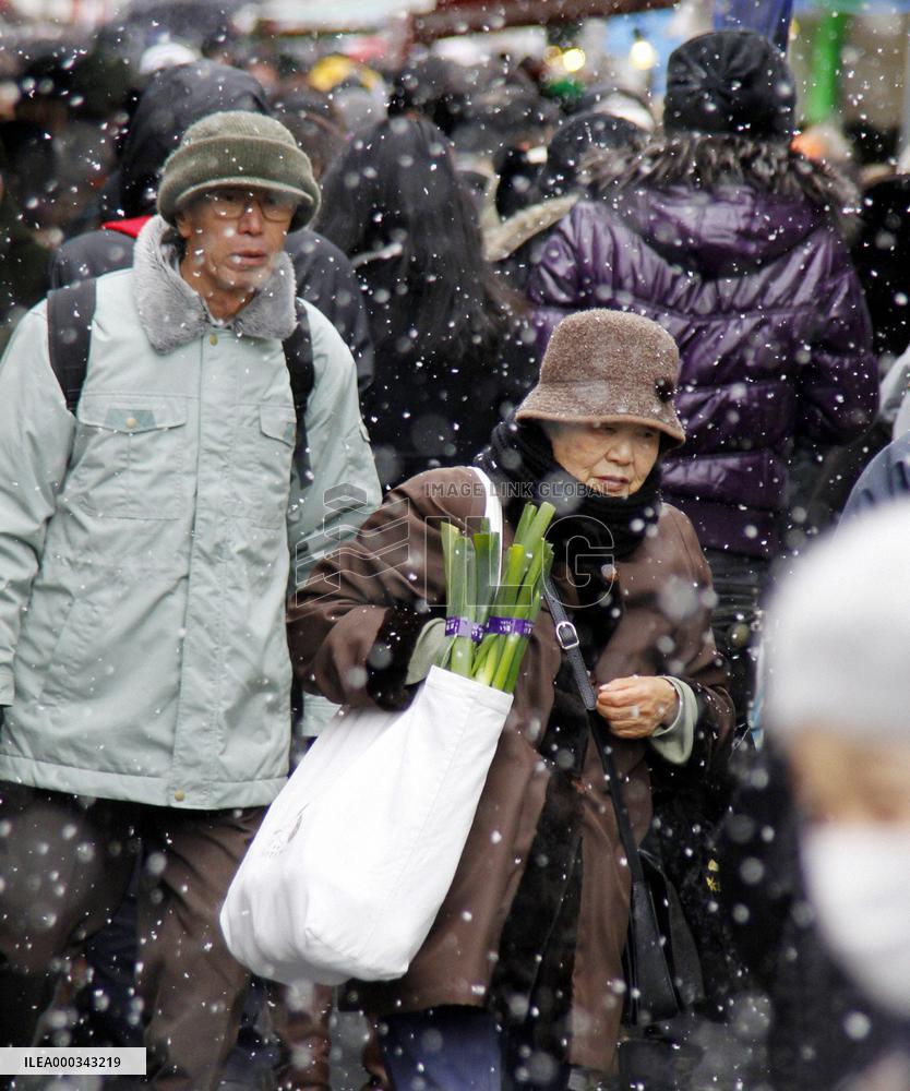 Grocery stores open in Sendai