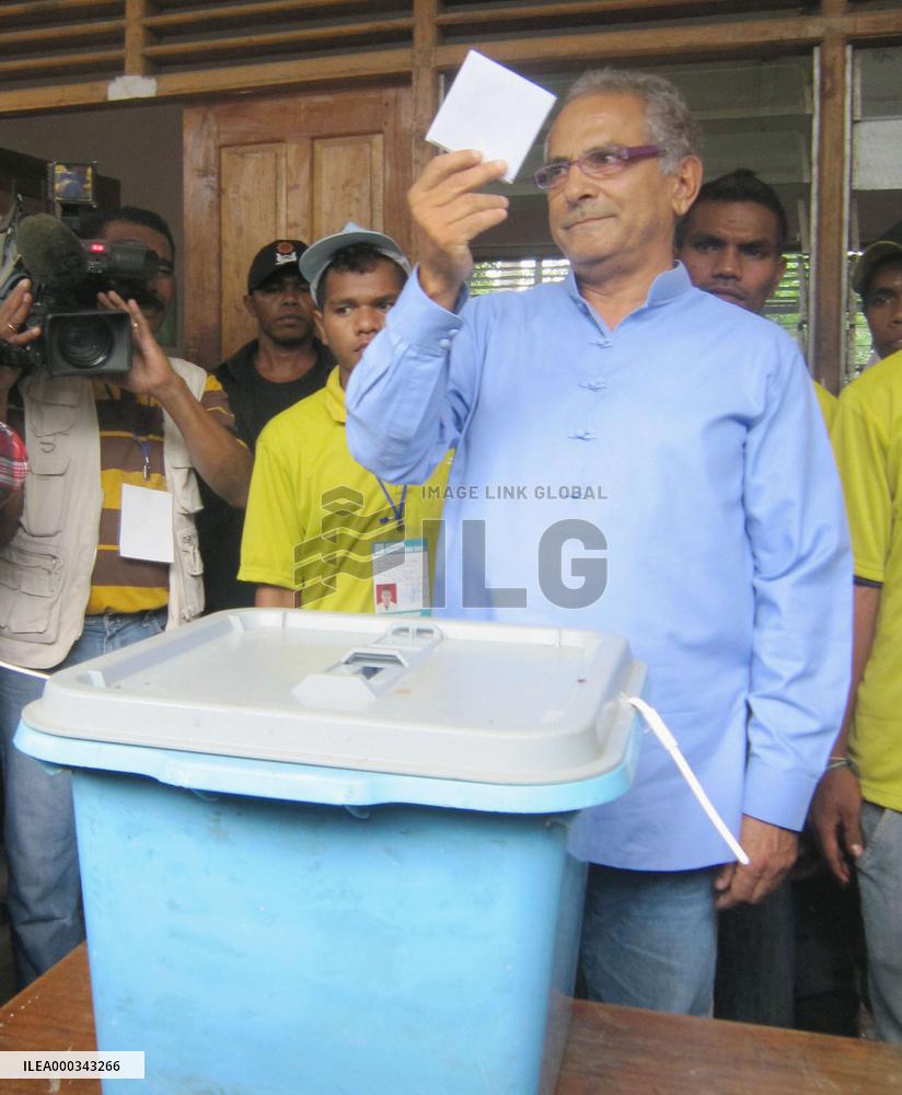 E. Timor presidential election