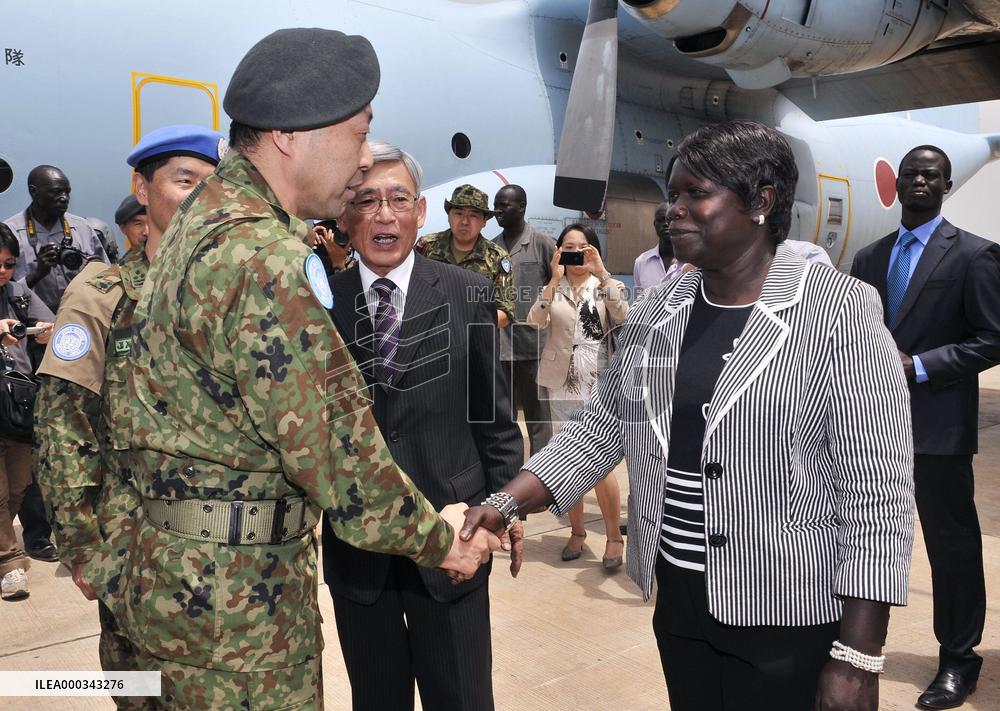 Japan support in S. Sudan