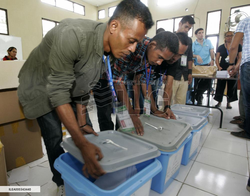 E. Timor presidential election