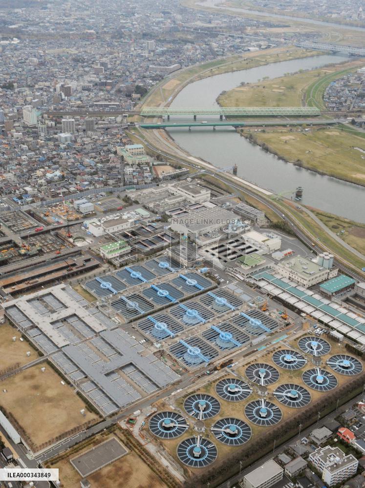 Radiation in Tokyo water