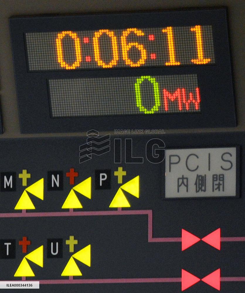 Only 1 out of 54 nuclear reactors left operating