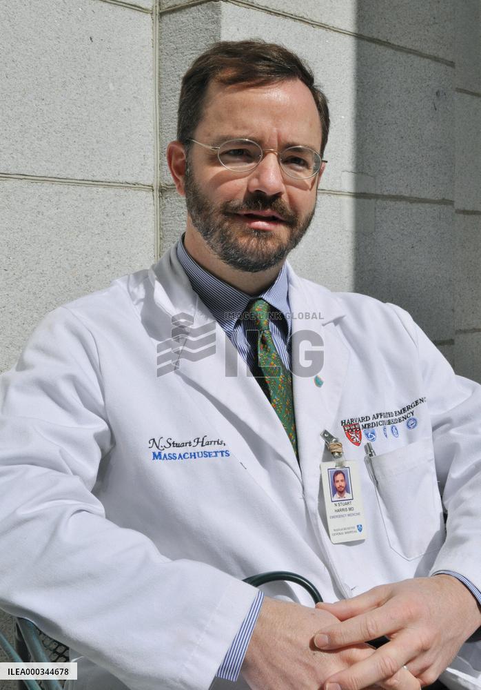 Boston doctor, ex-English teacher, rushes to aid quake-hit Kesenn