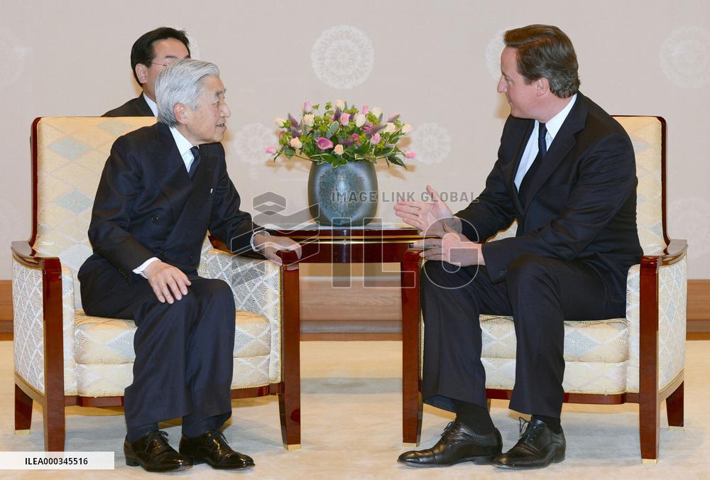 Emperor meets Cameron