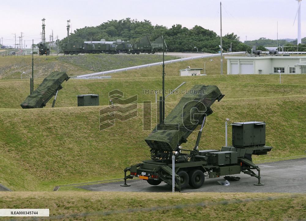 PAC-3 interceptors in Okinawa