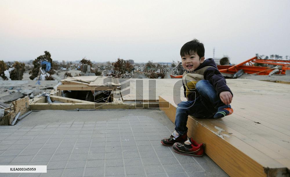 Quake aftermath in Sendai