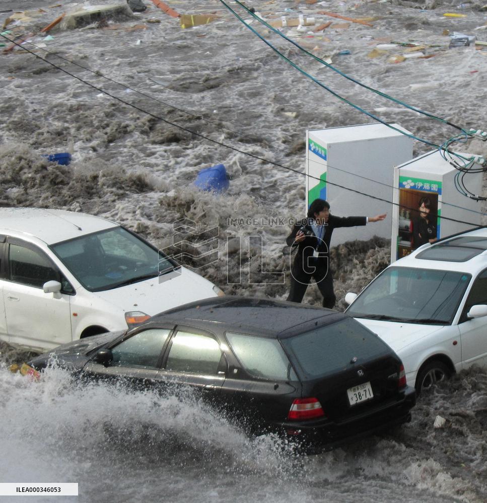 Local reporter survives killer tsunami