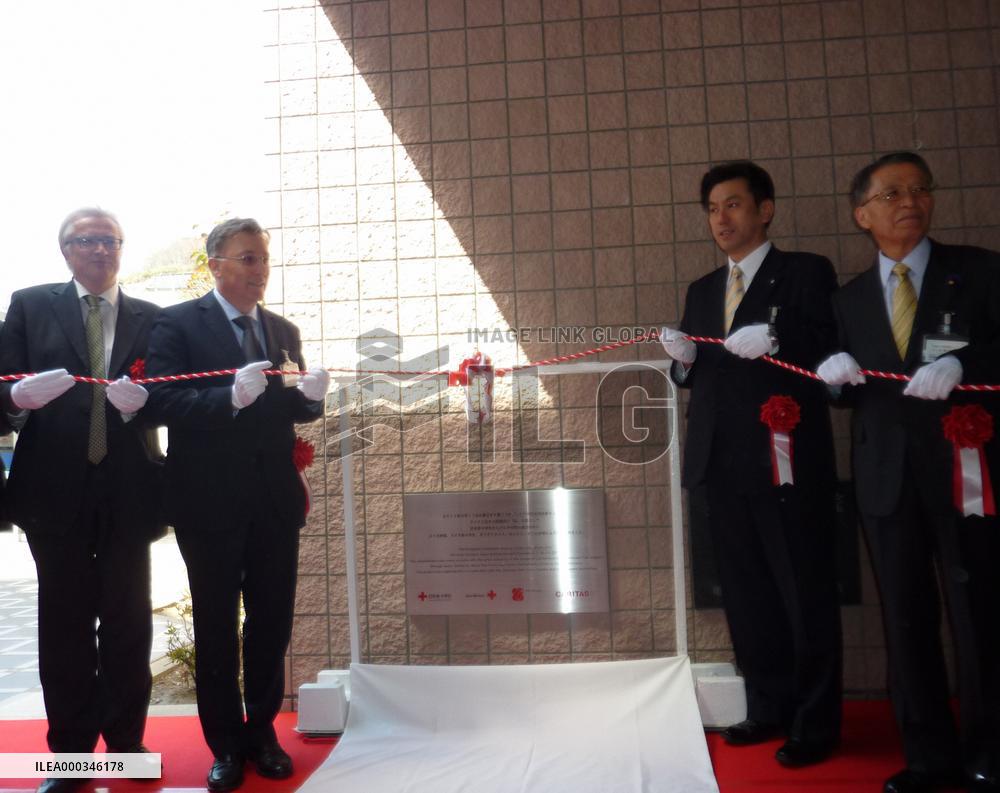 Tsunami-hit hospital rebuilt with Swiss funds makes fresh start