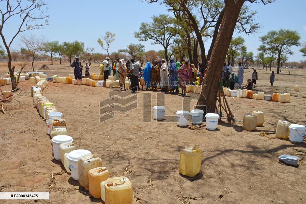 Refugee camp in S. Sudan