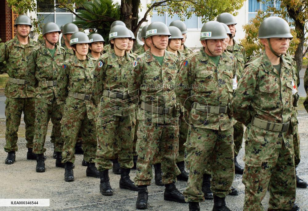 Researvists wrap up disaster duties