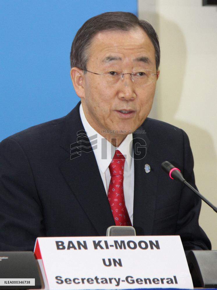 Ban expresses concern over Japan nuke crisis