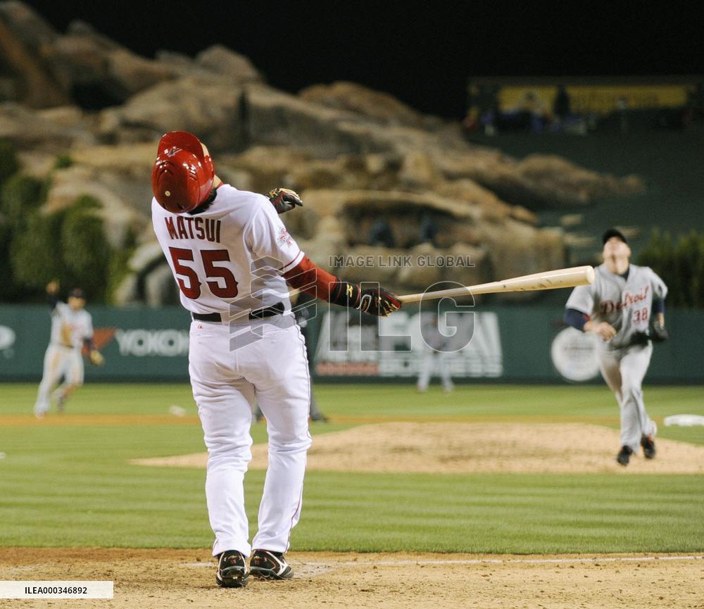 H. Matsui lackluster in loss to Detroit