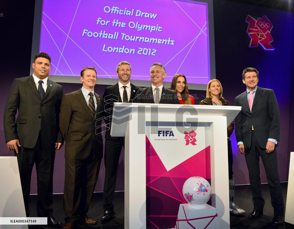 Draw for Olympic soccer tournaments