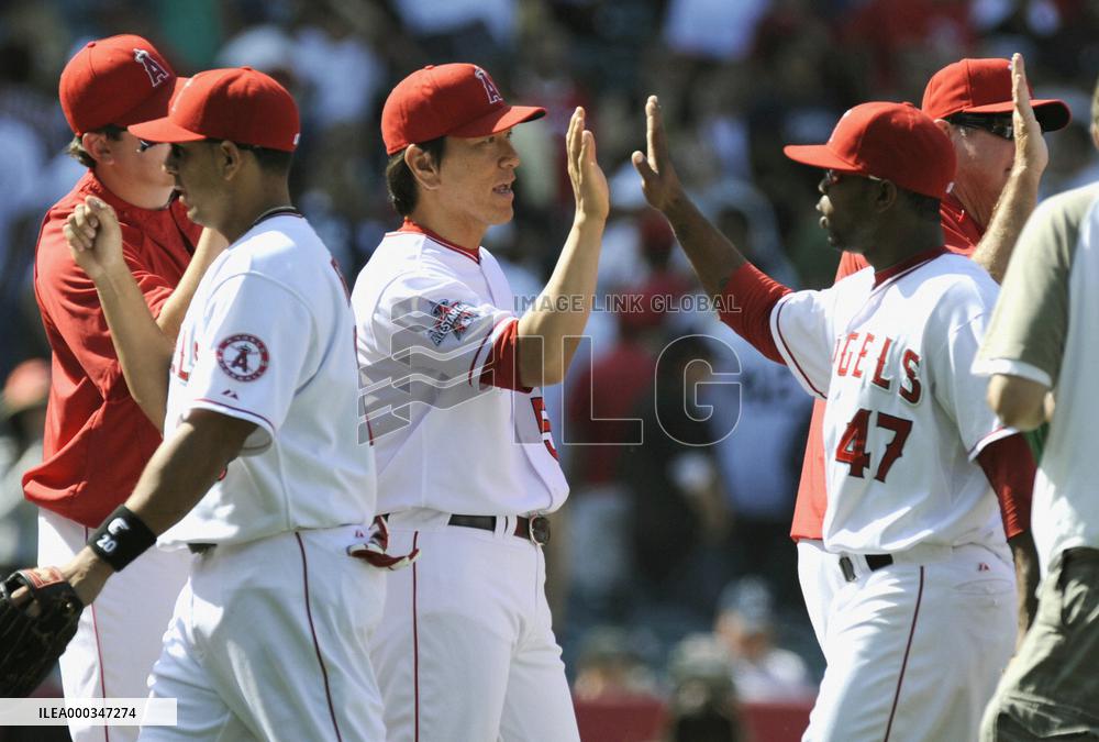 Matsui hitless, still within 1 hit of 1,000 in MLB