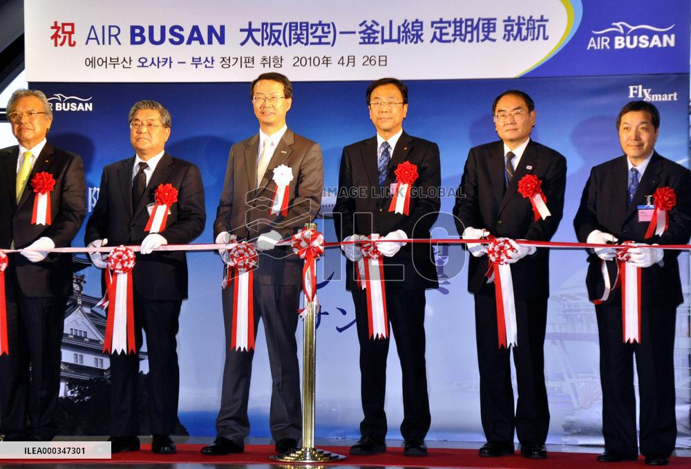 Air Busan launches Busan-Osaka service