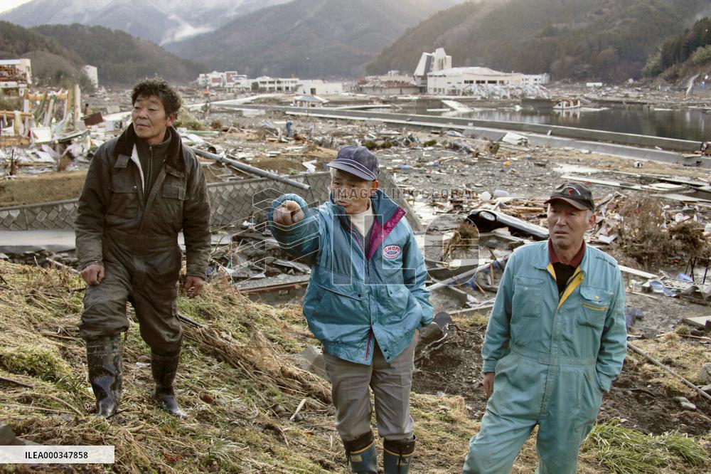 Tsunami aftermath in Ishinomaki