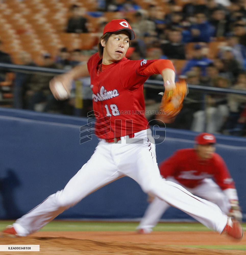 Hiroshima ace Maeda throws no-hitter vs DeNA