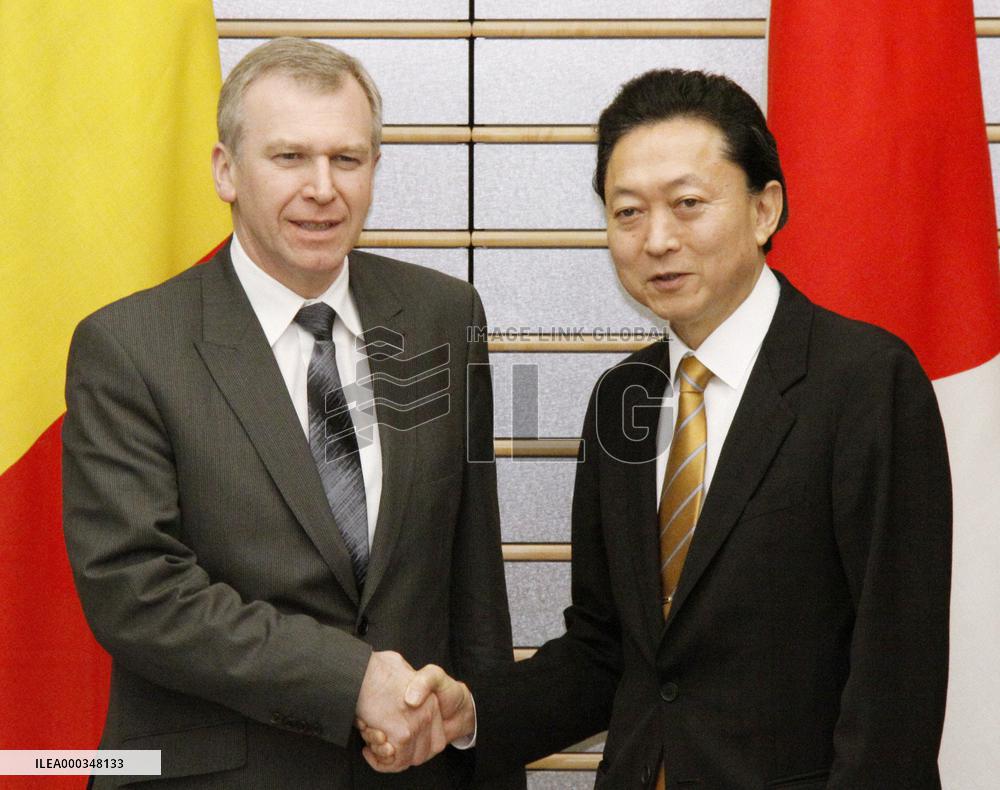 Japan, Belgium agree to boost economic ties