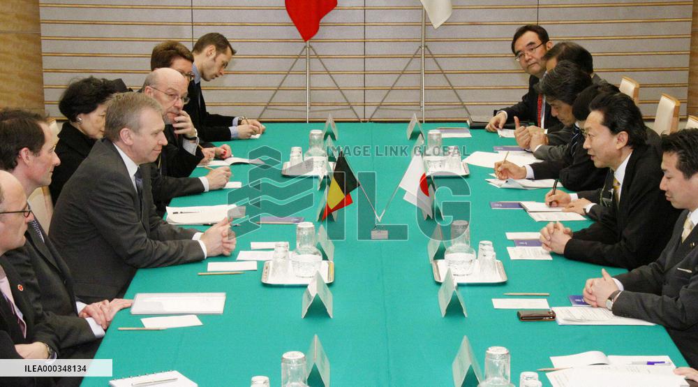 Japan, Belgium agree to boost economic ties