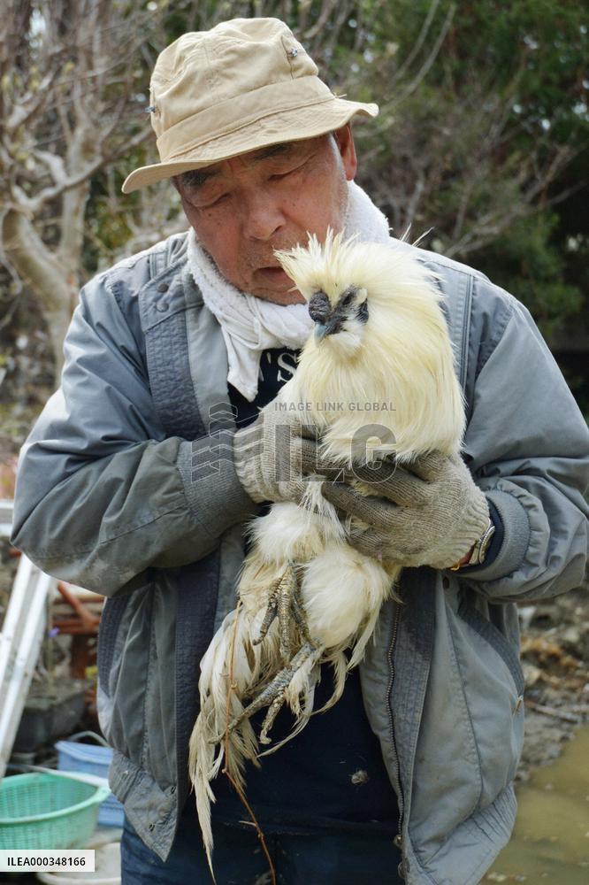 Man reunited with chicken after 4 weeks