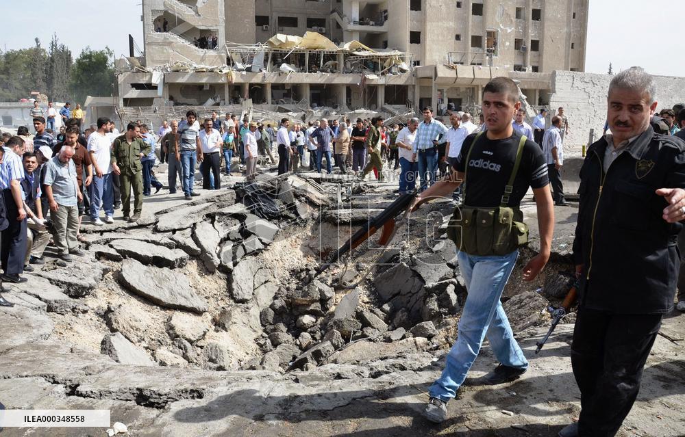 Bomb blasts in Damascus
