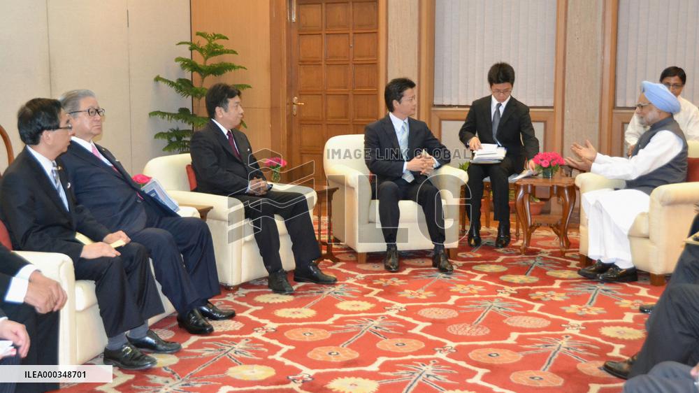 Japanese ministers in India