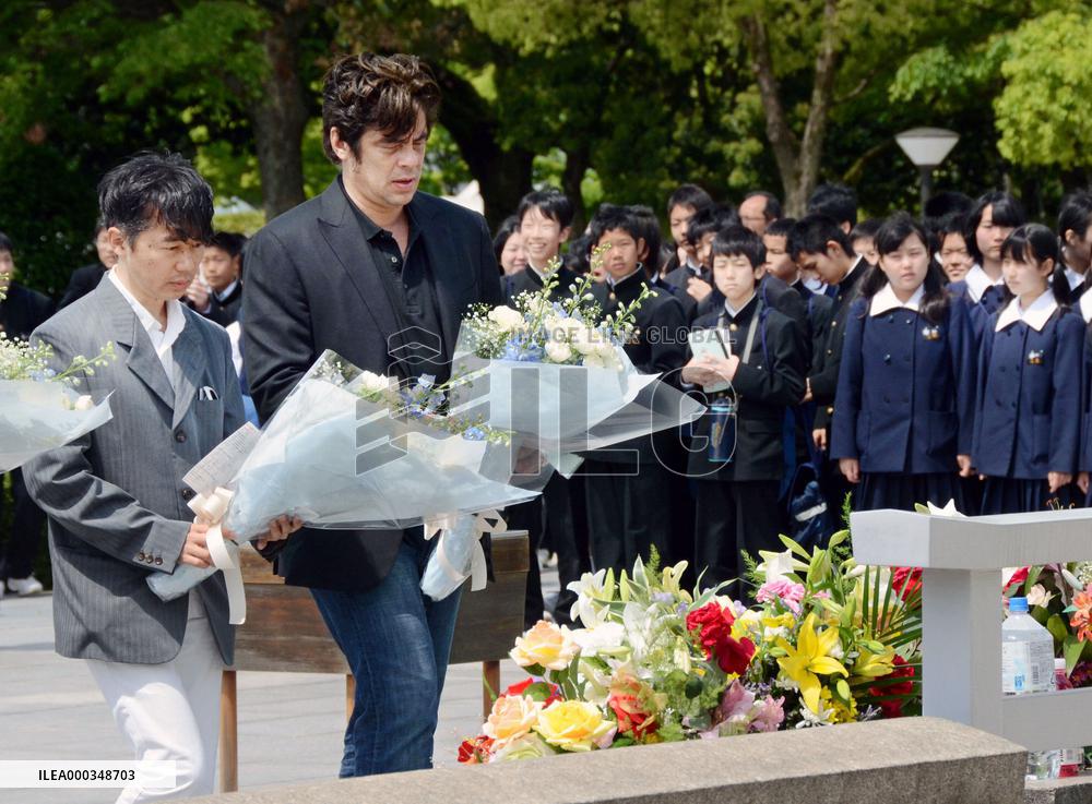 Del Toro in Hiroshima