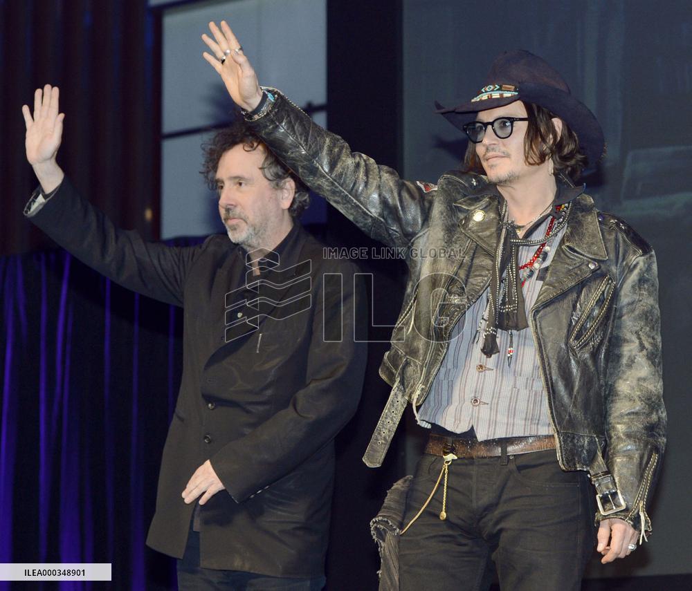 Johnny Depp, Tim Burton in Japan