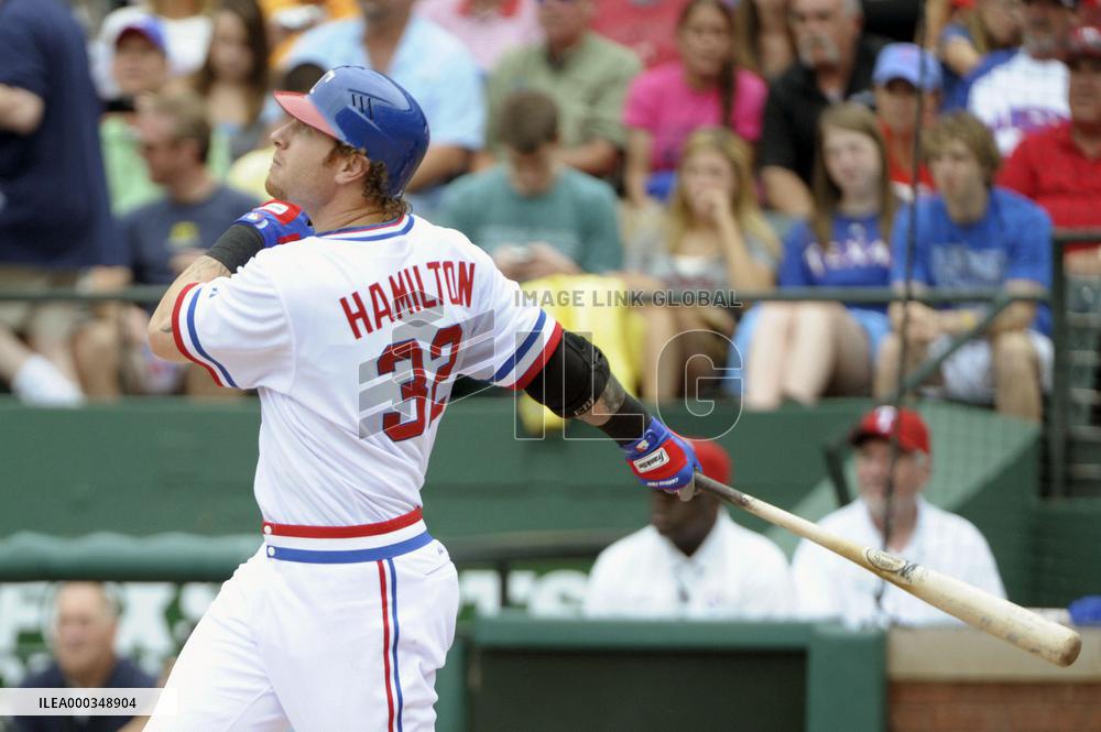 Hamilton hits 18th homer