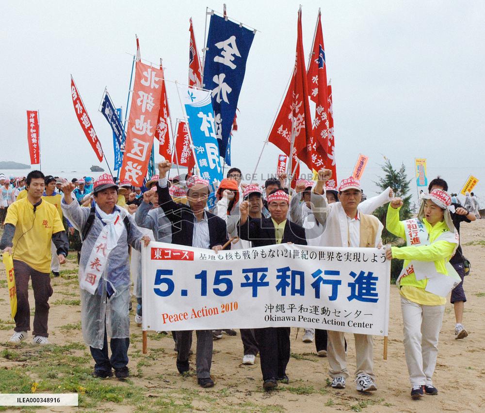 Peace event in Okinawa