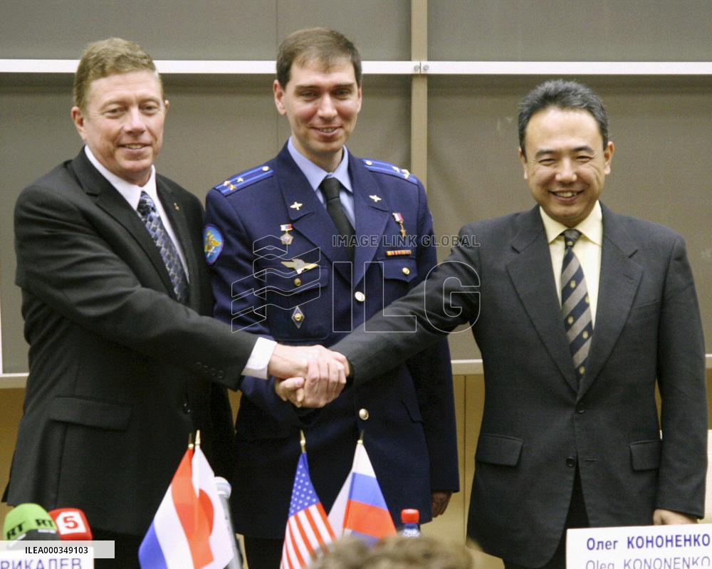 Astronauts in Moscow