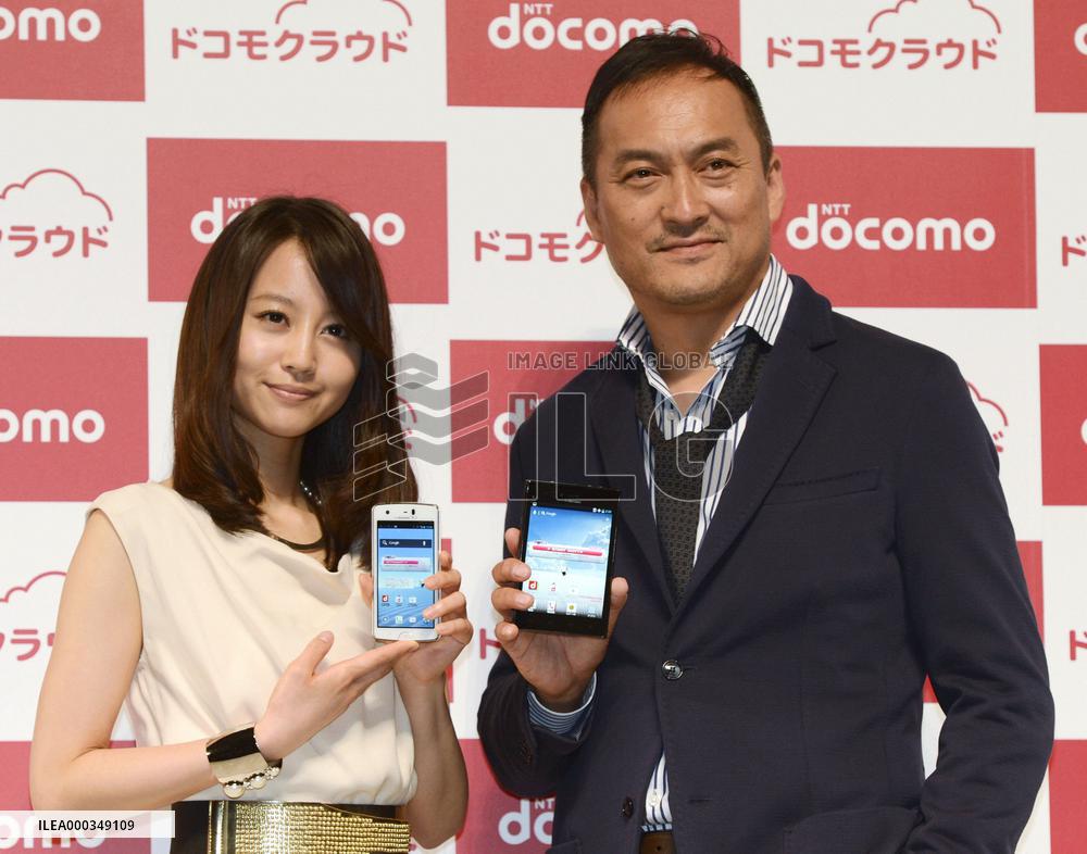NTT Docomo's new smartphones