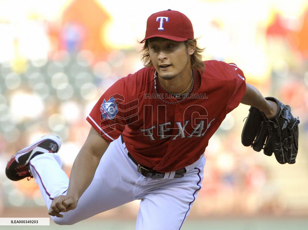 Darvish beats A's for 6th win