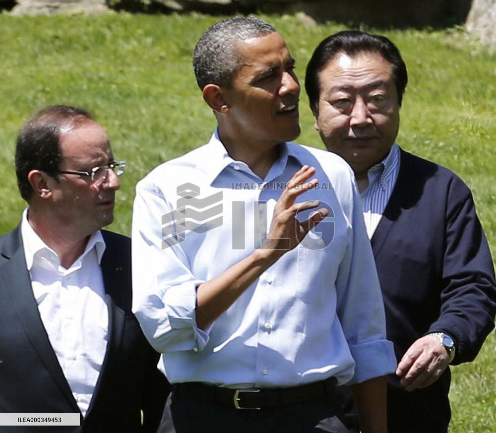 G-8 leaders at Camp David