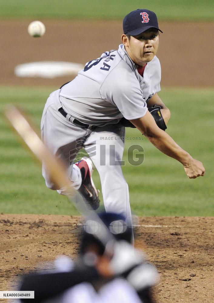 Matsuzaka ineffective in season debut