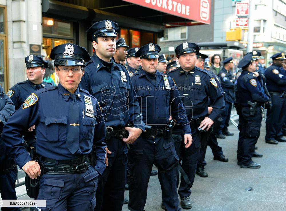 Occupy May Day protest in New York