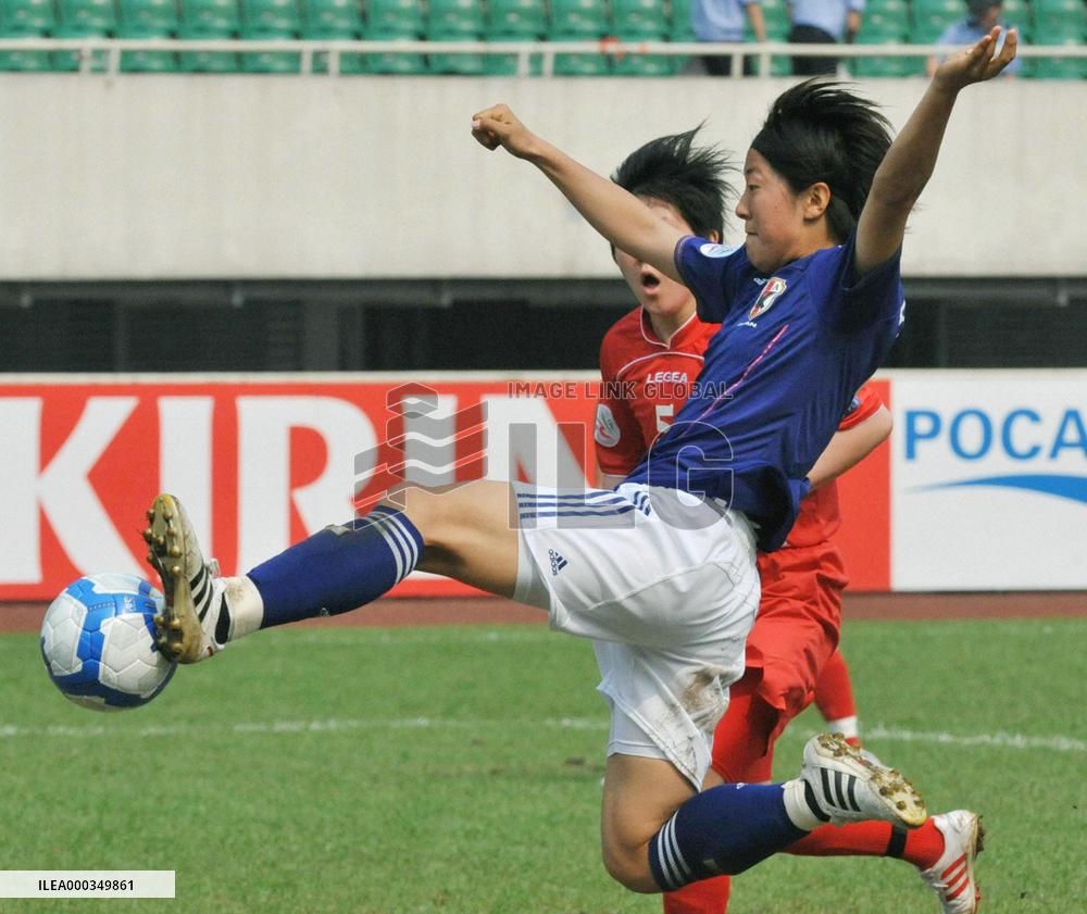 Japan beat N. Korea 2-1 at Women's Asian Cup