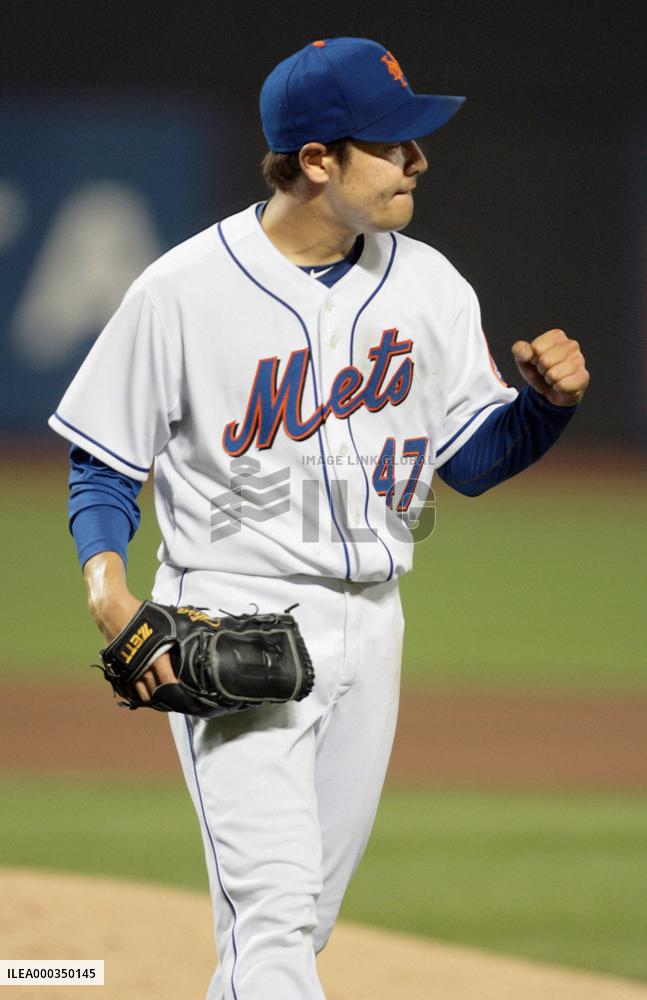 N.Y. Mets' Takahashi earns 4th win against Philadelphia Phillies