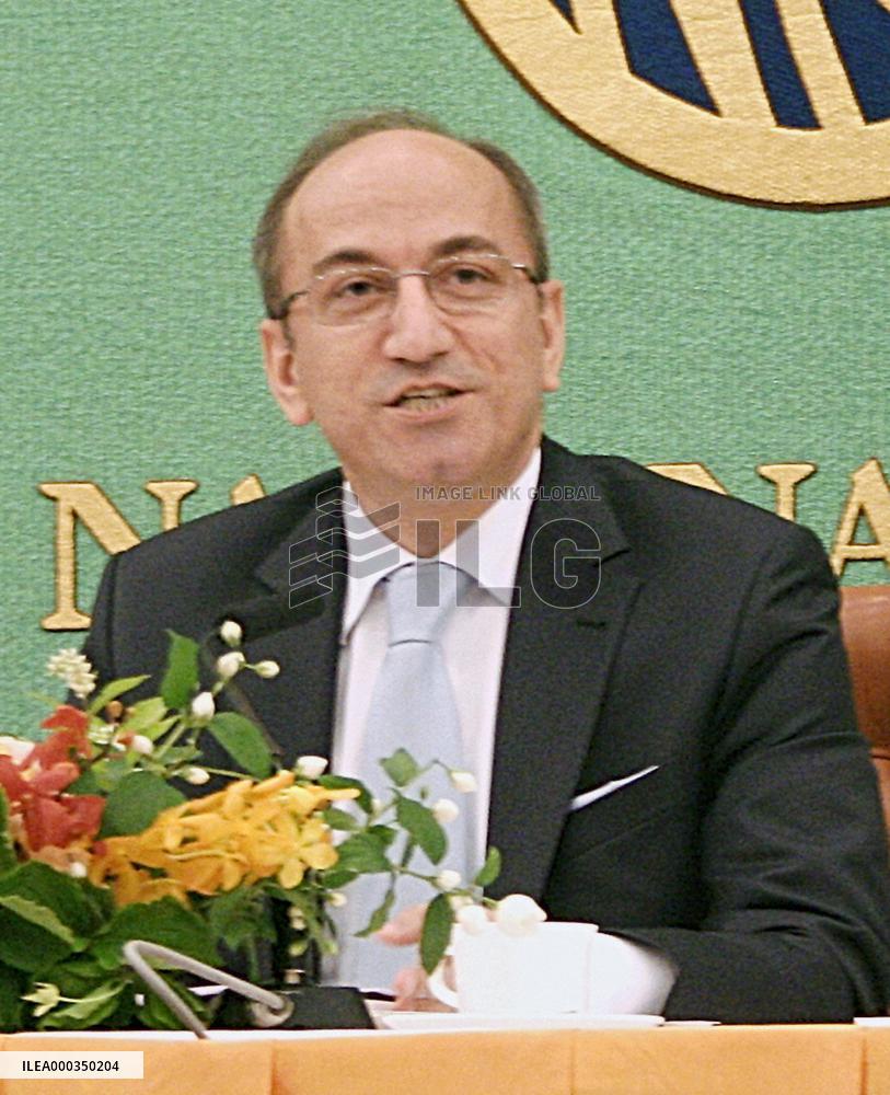 Turkish Ambassador to Japan Bilgic