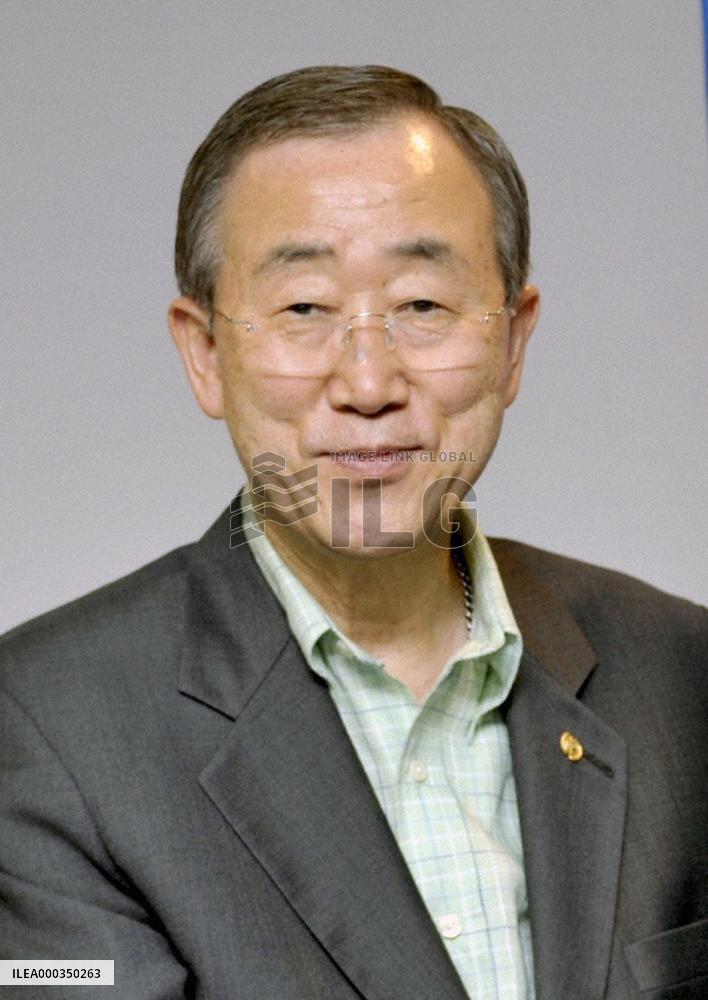 U.N. chief likely to visit quake-hit areas in Japan