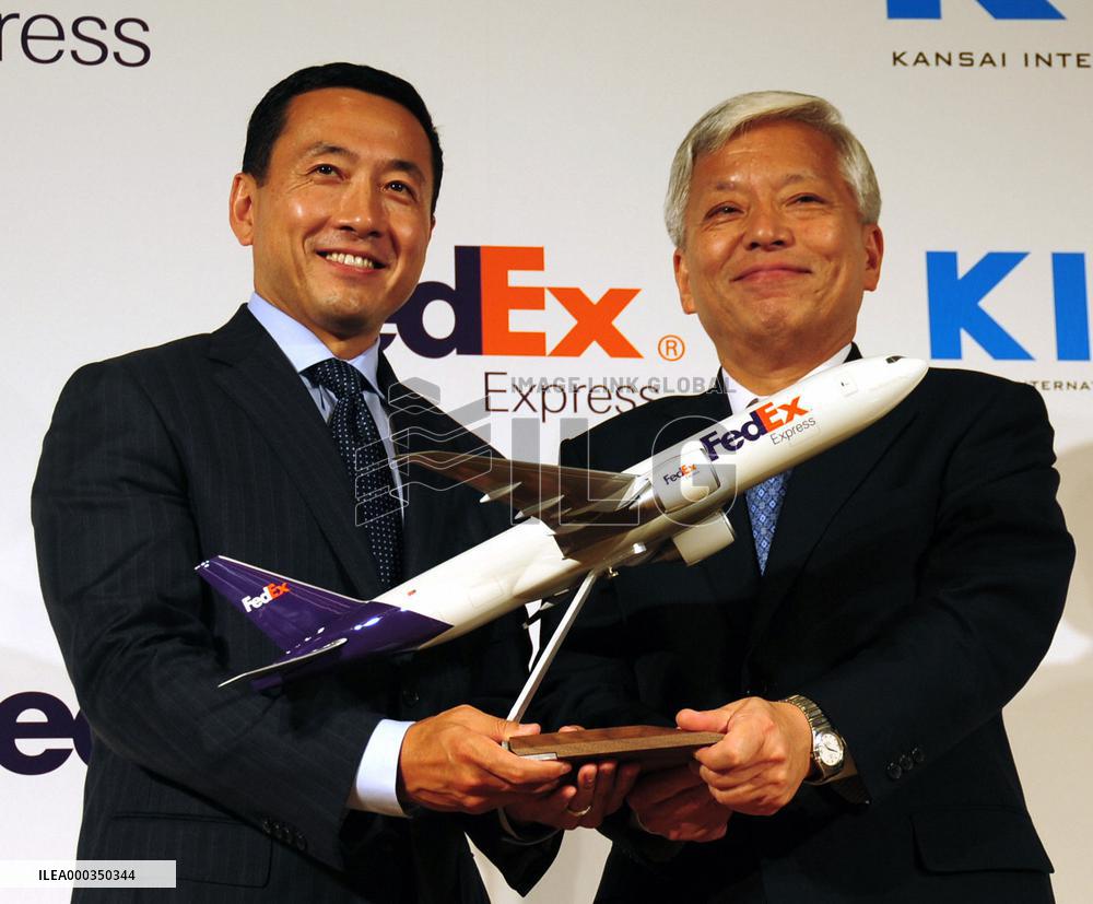 FedEx picks Kansai airport as base for Northeast Asia